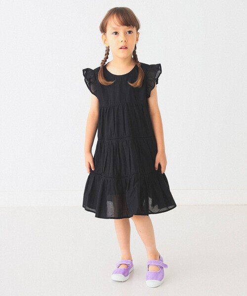 B:MING by BEAMS（ビーミングバイビームス）の「B:MING by BEAMS / ティアード ワンピース（80～140cm）（ワンピース・キッズ・ピンク/ブルー系その他2/ブラック・120/90/130/110/80/140/100）」の9枚目の写真