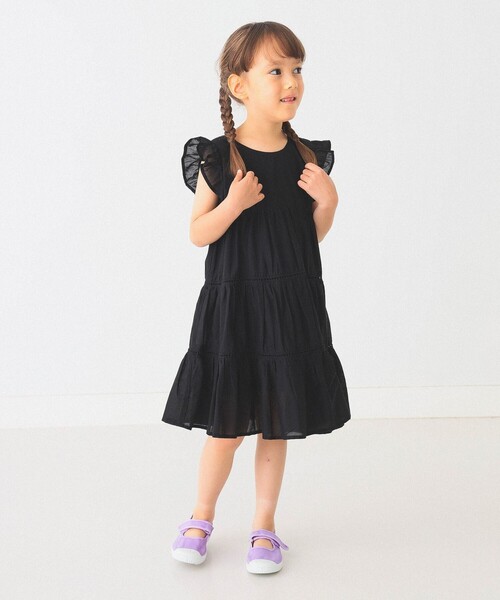 B:MING by BEAMS（ビーミングバイビームス）の「B:MING by BEAMS / ティアード ワンピース（80～140cm）（ワンピース・キッズ・ピンク/ブルー系その他2/ブラック・120/90/130/110/80/140/100）」の10枚目の写真