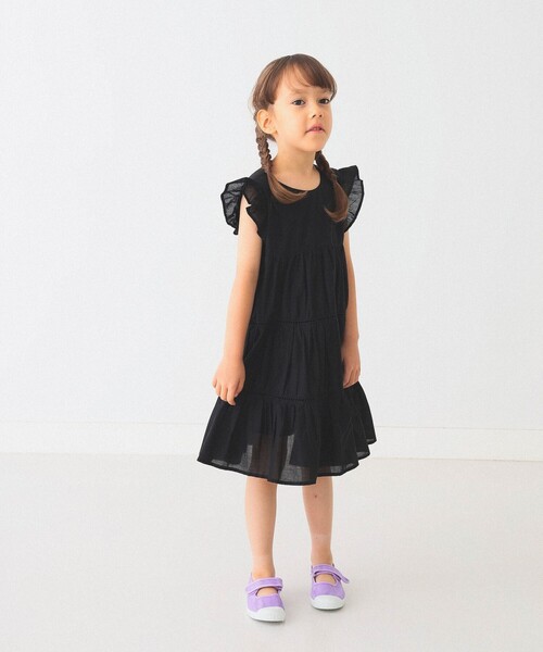 B:MING by BEAMS（ビーミングバイビームス）の「B:MING by BEAMS / ティアード ワンピース（80～140cm）（ワンピース・キッズ・ピンク/ブルー系その他2/ブラック・120/90/130/110/80/140/100）」の11枚目の写真