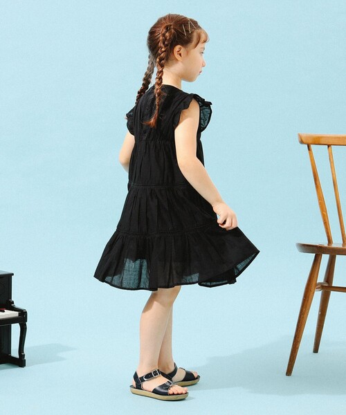 B:MING by BEAMS（ビーミングバイビームス）の「B:MING by BEAMS / ティアード ワンピース（80～140cm）（ワンピース・キッズ・ピンク/ブルー系その他2/ブラック・120/90/130/110/80/140/100）」の19枚目の写真