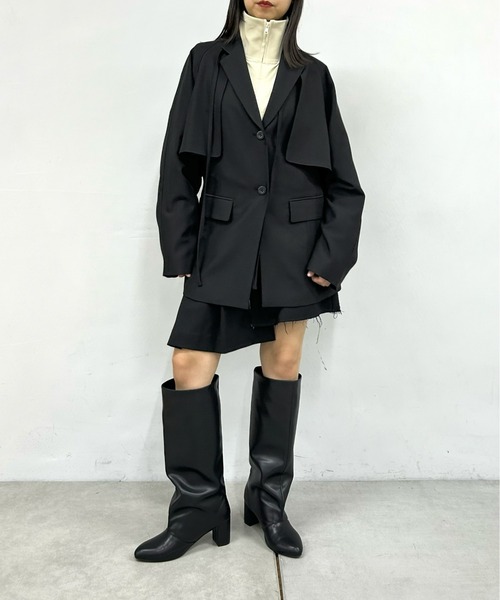 Six M（シックスエム）の「【Six M/シックスエム】３WAYボレロジャケット（テーラードジャケット・レディース・ブラック・FREE）」の15枚目の写真