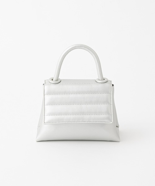 COLONY 2139（コロニートゥーワンスリーナイン）の「キルトフラップ2wayバッグ（ショルダーバッグ・レディース・ブラック/シルバー・FREE）」の3枚目の写真