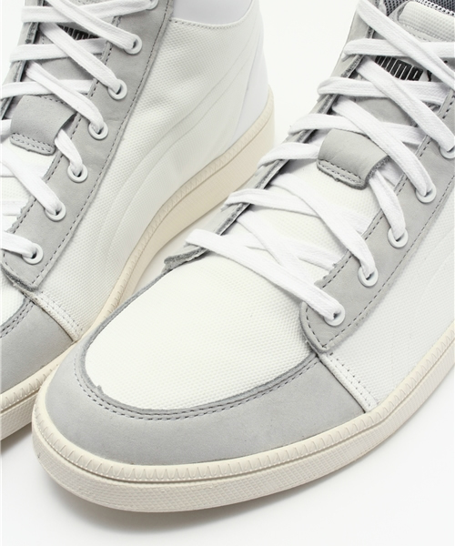 McQ ALEXANDER McQUEEN PUMA（マックキュー アレクサンダー マックイーン プーマ）の「MCQ SERVE MID (UNISEX)（スニーカー・メンズ・グレー/ブラック・29.0cm/30.0cm/28.0cm/28.5cm/22.5cm/26.0cm/27.0cm/23.0cm/23.5cm/24.0cm/25.0cm/27.5cm/24.5cm/25.5cm/26.5cm）」の7枚目の写真