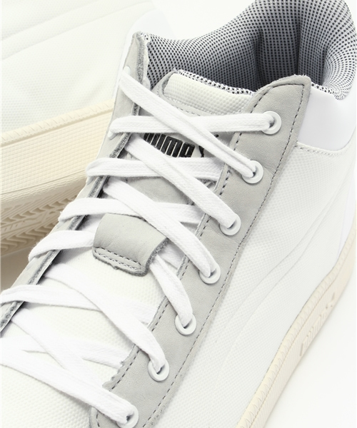 McQ ALEXANDER McQUEEN PUMA（マックキュー アレクサンダー マックイーン プーマ）の「MCQ SERVE MID (UNISEX)（スニーカー・メンズ・グレー/ブラック・29.0cm/30.0cm/28.0cm/28.5cm/22.5cm/26.0cm/27.0cm/23.0cm/23.5cm/24.0cm/25.0cm/27.5cm/24.5cm/25.5cm/26.5cm）」の8枚目の写真