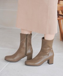 KOBE LETTUCE | 高反発&低反発クッション入りストレッチショートブーツ(ブーツ)