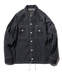 BEAMS PLUS | BEAMS PLUS / ナイロン プリント スポーツ シャツ ジャケット(ブルゾン)