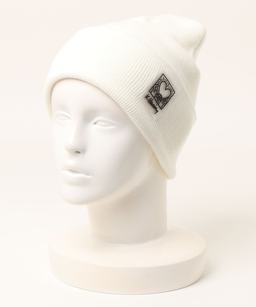 Keith Haring（キース・ヘリング）の「【Keith Haring｜キース・ヘリング】アートデザイン ニットキャップ（ニットキャップ/ビーニー・メンズ・ブラック系その他/グレー/ブラウン系その他/グレー系その他/ホワイト系その他/ブラック/ブラウン/オフホワイト/ミント/グリーン・FREE）」の21枚目の写真