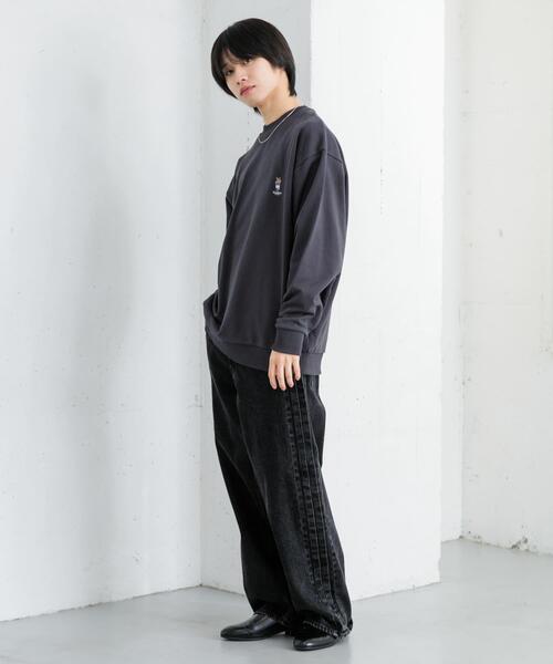 セール】『別注』『ユニセックス』TeddyBear×SOP テディベアスウェット