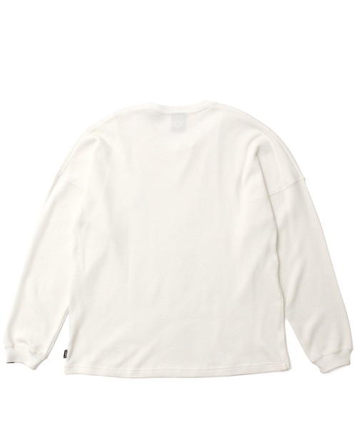 EXAMPLE（エグザンプル）の「EXAMPLE COLLEGEEX LOGO THERMAL（Tシャツ/カットソー・メンズ・キナリ/ブラック・M/L/XL/XXL）」の7枚目の写真