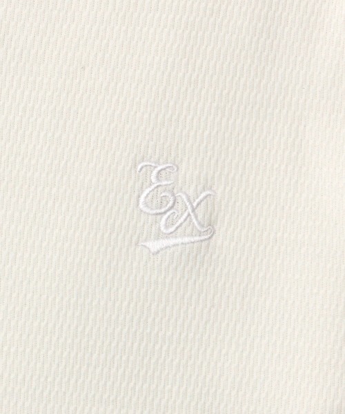 EXAMPLE（エグザンプル）の「EXAMPLE COLLEGEEX LOGO THERMAL（Tシャツ/カットソー・メンズ・キナリ/ブラック・M/L/XL/XXL）」の8枚目の写真