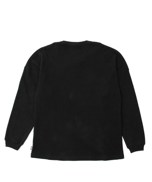 EXAMPLE（エグザンプル）の「EXAMPLE COLLEGEEX LOGO THERMAL（Tシャツ/カットソー・メンズ・キナリ/ブラック・M/L/XL/XXL）」の12枚目の写真