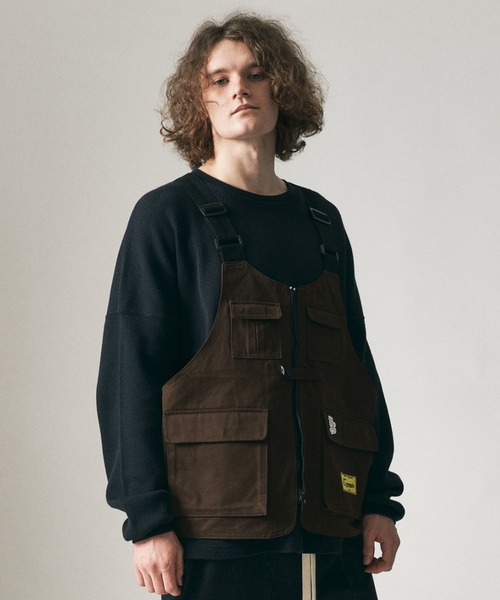 EXAMPLE（エグザンプル）の「EXAMPLE COLLEGEEX LOGO THERMAL（Tシャツ/カットソー・メンズ・キナリ/ブラック・M/L/XL/XXL）」の5枚目の写真