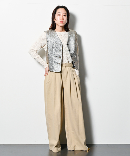 CITYSHOP（シティーショップ）の「COTTON EYELET TOPS：カットソー（T