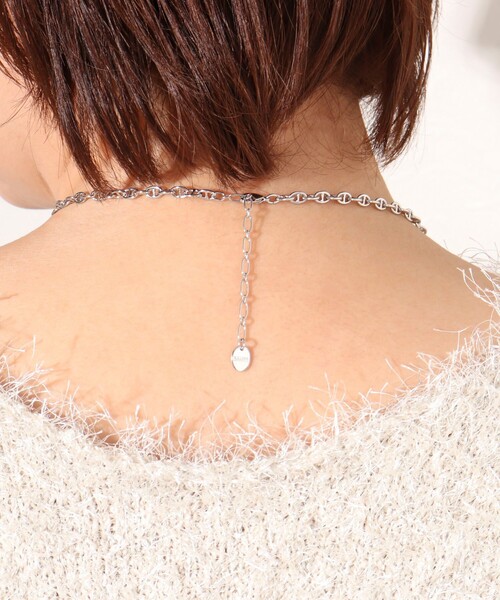 NOLLEY’S（ノーリーズ）の「デザインチェーンショートネックレス（ネックレス・レディース・シルバー/ゴールド・FREE）」の10枚目の写真