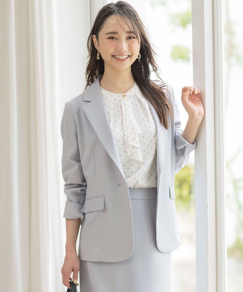 ANY SIS(エニィスィス)の「【洗える】ラッフルボウ ブラウス(シャツ/ブラウス・レディース・スカイブルー系5/ホワイト系5/ホワイト系・2)」の10枚目の写真