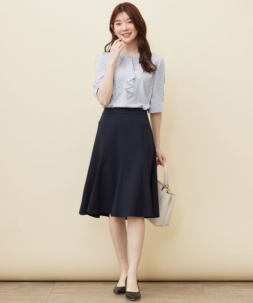 ANY SIS(エニィスィス)の「【洗える】ラッフルボウ ブラウス(シャツ/ブラウス・レディース・スカイブルー系5/ホワイト系5/ホワイト系・2)」の12枚目の写真