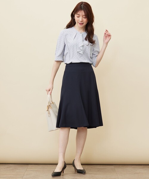 ANY SIS(エニィスィス)の「【洗える】ラッフルボウ ブラウス(シャツ/ブラウス・レディース・スカイブルー系5/ホワイト系5/ホワイト系・2)」の13枚目の写真