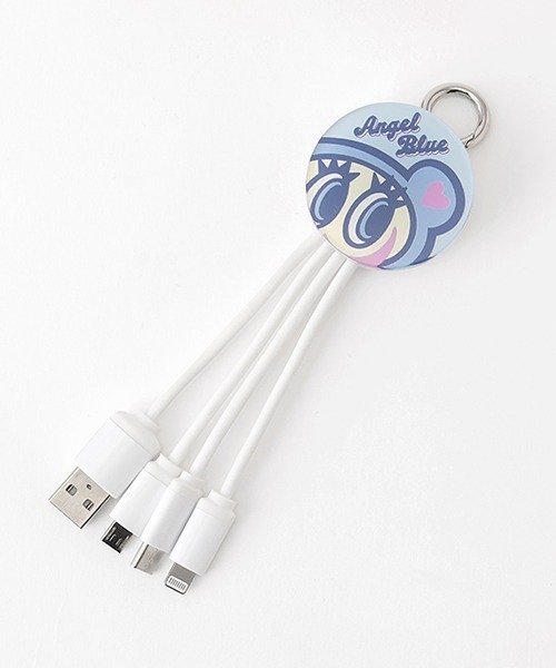 LOVETOXIC(ラブトキシック)の「【LTXC/ANGEL BLUE】マルチケーブル(その他小物・キッズ・サックスブルー/ピンク・FREE)」の2枚目の写真