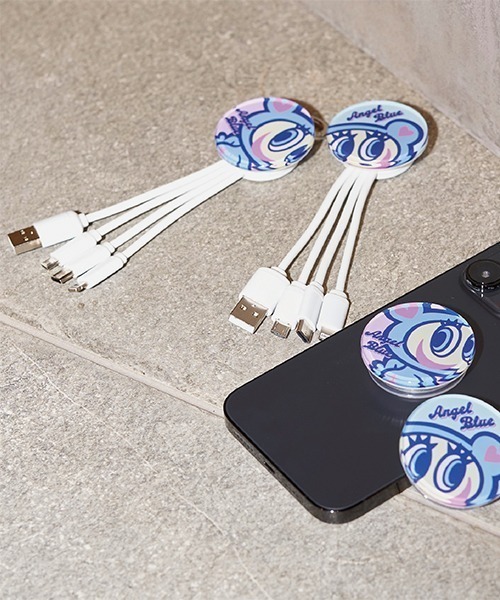 LOVETOXIC(ラブトキシック)の「【LTXC/ANGEL BLUE】マルチケーブル(その他小物・キッズ・サックスブルー/ピンク・FREE)」の5枚目の写真