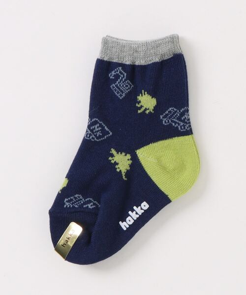 ベビー]ツーリングダイナソー（恐竜）柄ソックス（ソックス/靴下