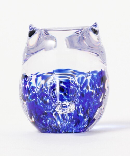 北洋硝子 × BEAMS JAPAN / 別注 津軽 びいどろ 水玉 ふくろう 小