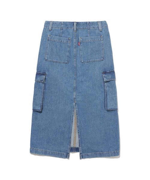 Levi's（リーバイス）の「Levi's/リーバイス カーゴ ミディスカート ミディアムインディゴ CAUSE AND EFFECT（スカート・レディース・インディゴブルー・28inch/23inch/27inch/26inch/25inch/24inch）」の5枚目の写真