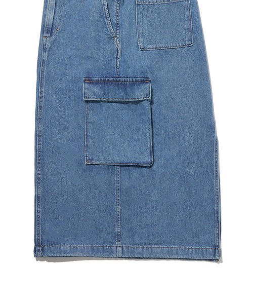 Levi's（リーバイス）の「Levi's/リーバイス カーゴ ミディスカート ミディアムインディゴ CAUSE AND EFFECT（スカート・レディース・インディゴブルー・28inch/23inch/27inch/26inch/25inch/24inch）」の9枚目の写真
