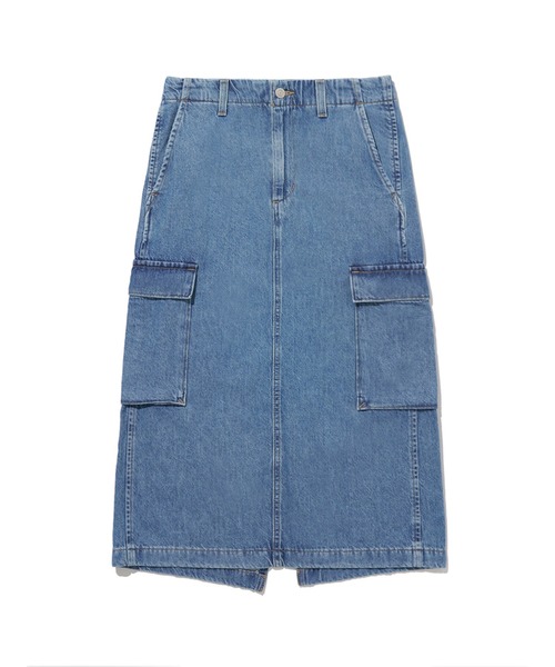 Levi's（リーバイス）の「Levi's/リーバイス カーゴ ミディスカート ミディアムインディゴ CAUSE AND EFFECT（スカート・レディース・インディゴブルー・28inch/23inch/27inch/26inch/25inch/24inch）」の19枚目の写真