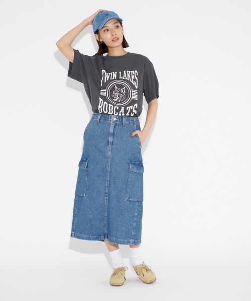 Levi's（リーバイス）の「Levi's/リーバイス カーゴ ミディスカート ミディアムインディゴ CAUSE AND EFFECT（スカート・レディース・インディゴブルー・28inch/23inch/27inch/26inch/25inch/24inch）」の17枚目の写真