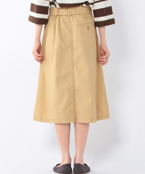 coen（コーエン）の「イージーロングチノスカート（スカート・レディース・オリーブ/ネイビー/ベージュ・LARGE/MEDIUM）」の6枚目の写真