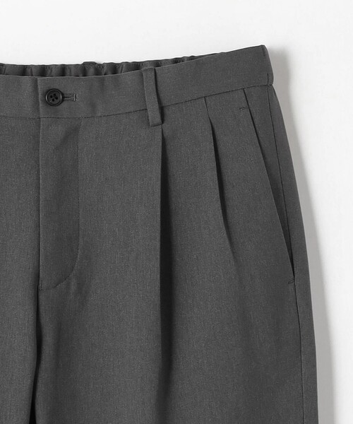 green label relaxing（グリーンレーベルリラクシング）の「エコヘザーエステル 2P 9分丈 ユーティリティ パンツ -ストレッチ・防シワ-（その他パンツ・メンズ・ブラック/グレー/ナチュラル・S/M/L/XL）」の11枚目の写真