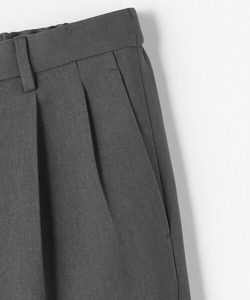 green label relaxing（グリーンレーベルリラクシング）の「エコヘザーエステル 2P 9分丈 ユーティリティ パンツ -ストレッチ・防シワ-（その他パンツ・メンズ・ブラック/グレー/ナチュラル・S/M/L/XL）」の12枚目の写真