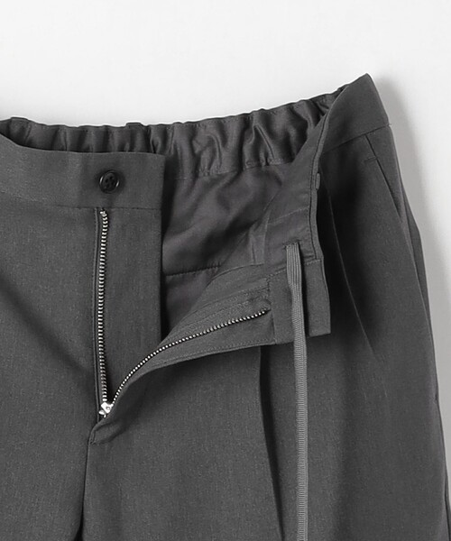 green label relaxing（グリーンレーベルリラクシング）の「エコヘザーエステル 2P 9分丈 ユーティリティ パンツ -ストレッチ・防シワ-（その他パンツ・メンズ・ブラック/グレー/ナチュラル・S/M/L/XL）」の14枚目の写真