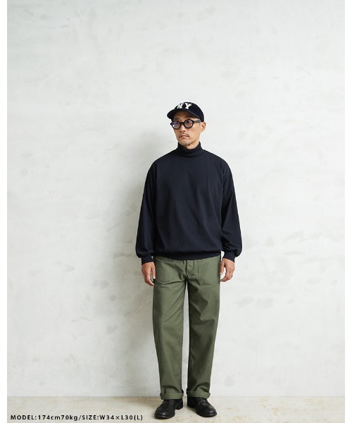 WAIPER.inc（ワイパーインク）の「米軍 OG-107 ユーティリティパンツ WAIPER.inc【WP1028】（その他パンツ・メンズ・オリーブ/ナチュラル/ブラック/ネイビー・S/XXL/XL/L/M/XXXL）」の10枚目の写真