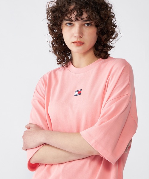 セール】バッジTシャツワンピース（ワンピース）｜TOMMY JEANS