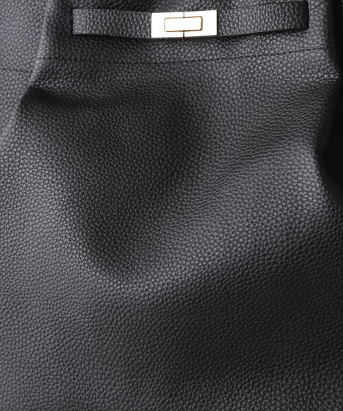 FREE'S MART(フリーズマート)の「ビッグボストン(ボストンバッグ・レディース・ブラック/グレー・フリ-)」の7枚目の写真