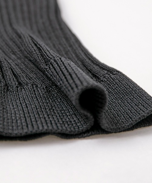 【セール】5分袖リブニットドッキングワンピース（ワンピース）｜Jayro（ジャイロ）