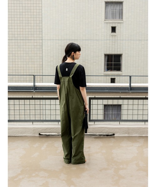 AGAWD（アガウド）の「AGAWD ベルトオールインワン（サロペット/オーバーオール・レディース・ブラック/カーキ・FREE）」の8枚目の写真