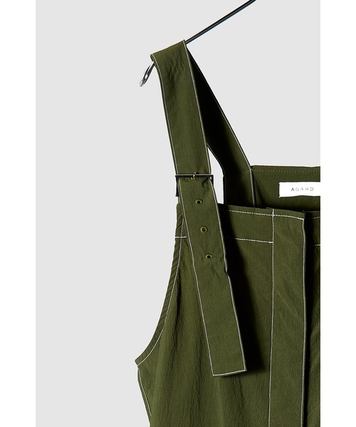 AGAWD（アガウド）の「AGAWD ベルトオールインワン（サロペット/オーバーオール・レディース・ブラック/カーキ・FREE）」の17枚目の写真