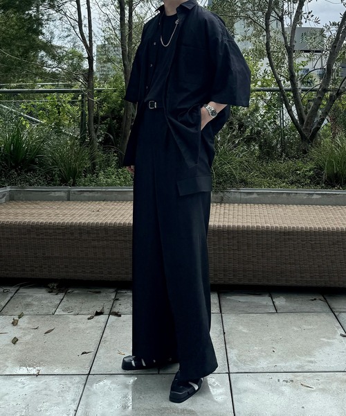 CALLNE（カルネ）の「【CALLNE】Real Leather Standard Belt/リアルレザースタンダードベルト（ベルト・メンズ・ブラック・FREE）」の17枚目の写真