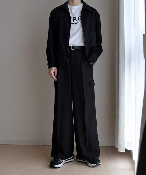 CALLNE（カルネ）の「【CALLNE】Real Leather Standard Belt/リアルレザースタンダードベルト（ベルト・メンズ・ブラック・FREE）」の9枚目の写真