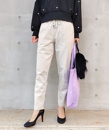 Q | コットンストレッチイージーパンツ(その他パンツ)