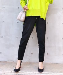 Q | コットンストレッチイージーパンツ(その他パンツ)