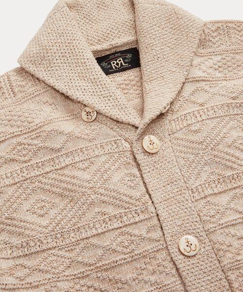 RRL（ダブル アール エル）の「コットンリネン ショールカラー
