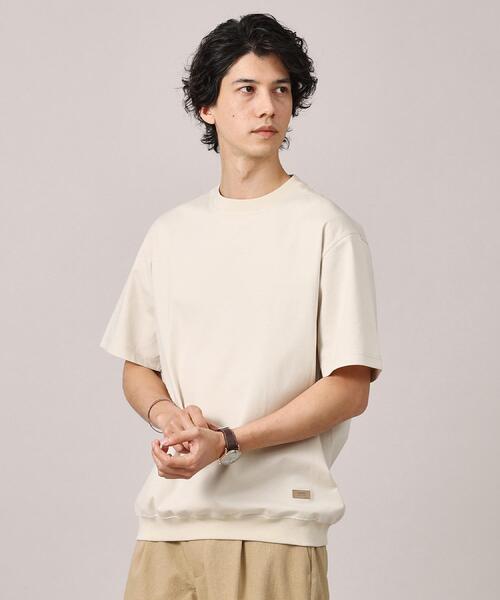 TAKEO KIKUCHI(タケオキクチ)の「【抗菌防臭/5サイズ展開】ハイゲージポンチ Tシャツ(Tシャツ/カットソー・メンズ・ブラック/ライトベージュ/ブルー/ホワイト/ライトグレー/モスグリーン/ボルドー/ライトブルー/ブラウン系その他/パープル系/オリーブ・01/02/03/04/05)」の5枚目の写真