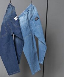 【USAコットン】テーパードデニムパンツ_一部WEB限定サイズ