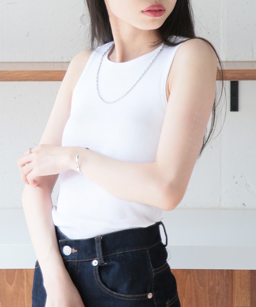 HANES（ヘインズ）の「【Hanes】ブラ　アメリカンスリーブ HW2-Z101（タンクトップ・レディース・ブラック/ホワイト/ブラック系その他2/ホワイト系その他2・FREE）」の22枚目の写真