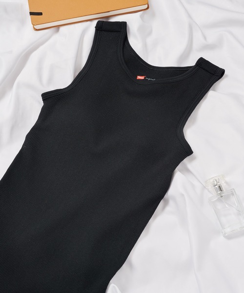 HANES（ヘインズ）の「【Hanes】ブラ　アメリカンスリーブ HW2-Z101（タンクトップ・レディース・ブラック/ホワイト/ブラック系その他2/ホワイト系その他2・FREE）」の14枚目の写真