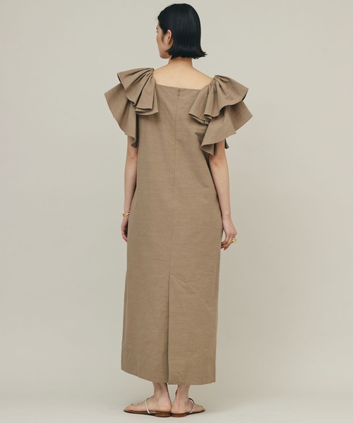 カレンソロジー　リネンドルマンスリーブ ワンピース Curensology（カレンソロジー）の「Curensology(カレンソロジー