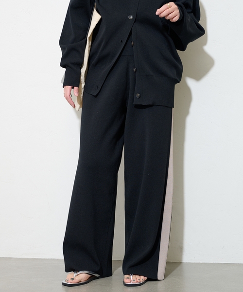 JOURNAL STANDARD(ジャーナルスタンダード)の「《WEB限定追加3》ウォッシャブルトラックパンツ(その他パンツ・レディース・ブラック・FREE)」の7枚目の写真